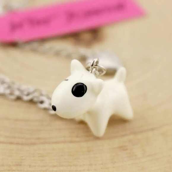 Silver plated chain Bull Terrier necklace BOGO - Picture 3 of 14